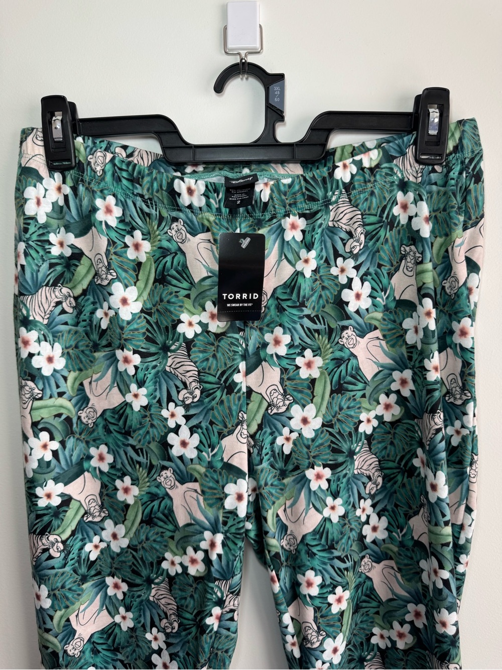NWT Torrid Disney Jungle Book Lightweight Fashion Leggings Size 2 18/20 2X